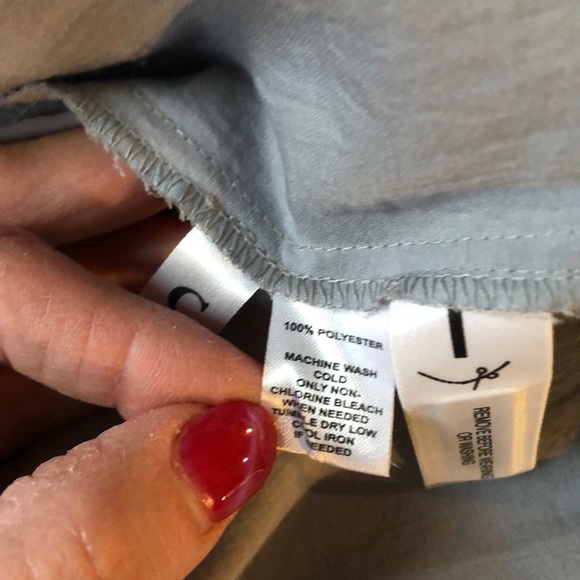 LOFT, Gray Cap Sleeve Top, NWOT, Large - Picture 6 of 6